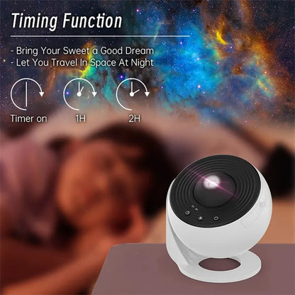 Night Light Galaxy Projector Starry Sky Projector 360 Rotate Planetarium Lamp For Kids Bedroom Valentines Day Gift Wedding Deco by Anti Spier
