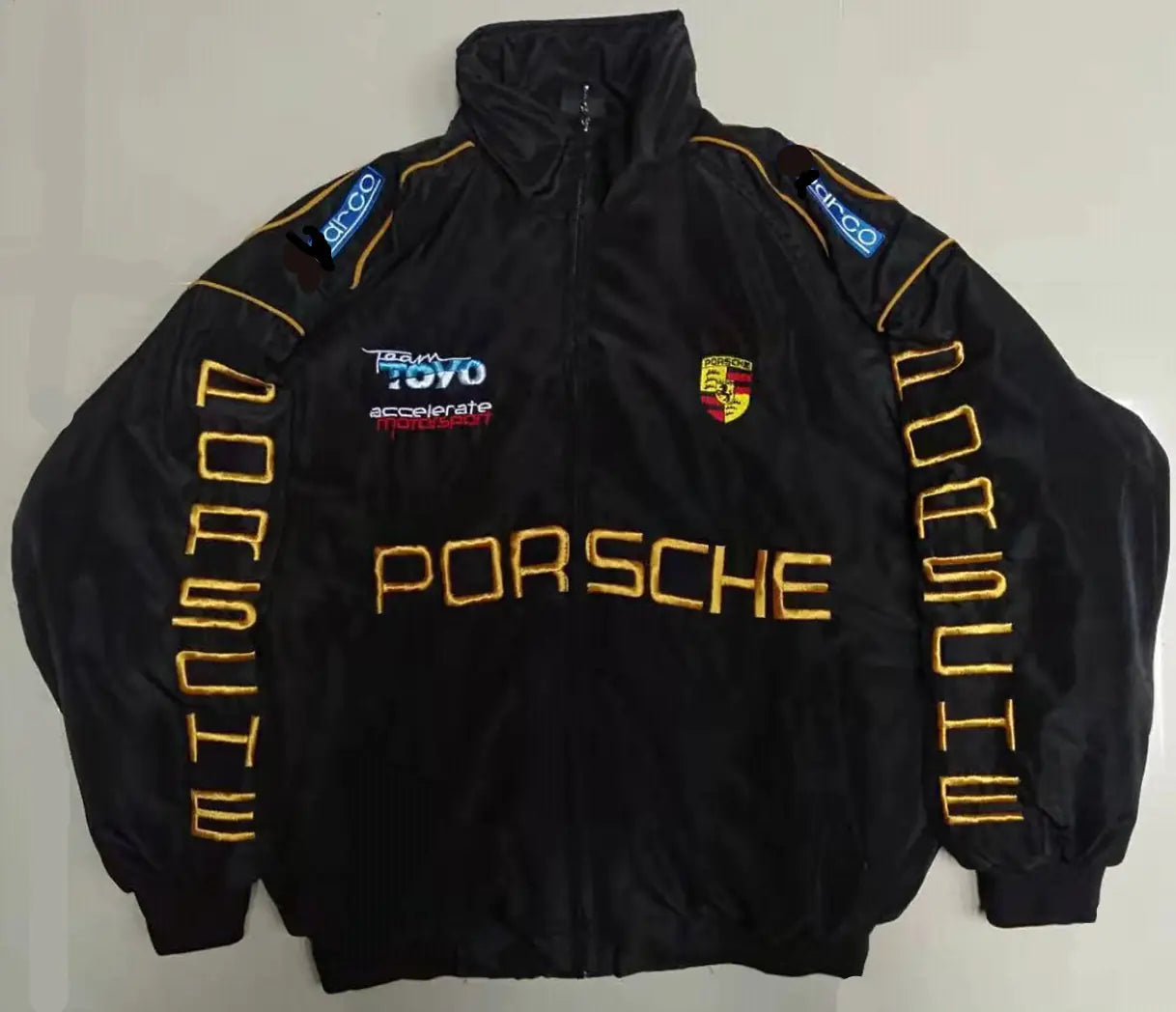 F1 Racing Jacket - Vintage Style Embroidered Outerwear by Anti Spier