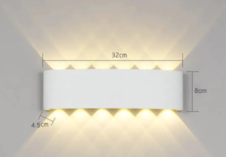 Waterproof LED Wall Lamp for Indoor & Outdoor by Anti Spier