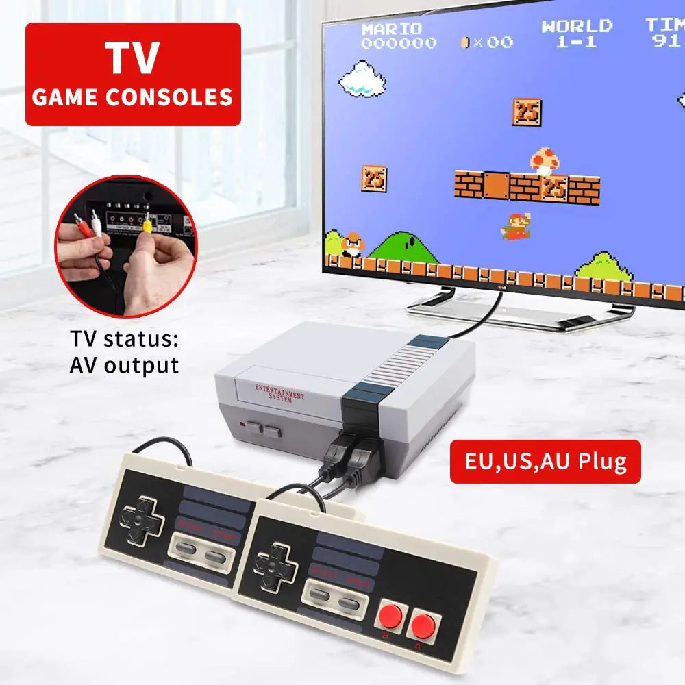 Retro Inspired Game Console 620 Games Loaded by Anti Spier