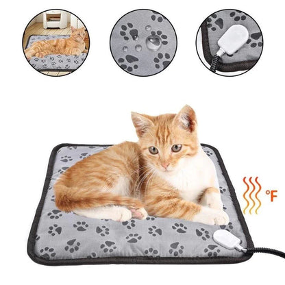 Pet Heated Blanket with Auto-Off & Waterproof by Anti Spier