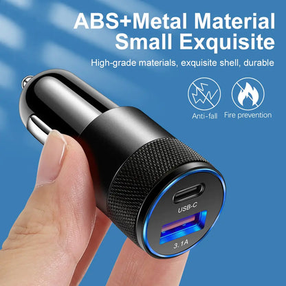 Metal Alloy Car Charger by Anti Spier