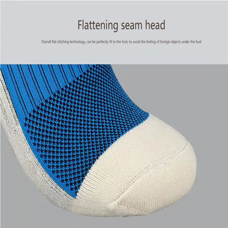 3 Pair Sport Socks Anti Slip W/ Grip Soccer Men Football Basketball Sock Premium by Anti Spier