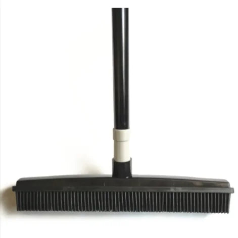 Pet Hair Remover Rubber Broom with Carpet Rake by Anti Spier