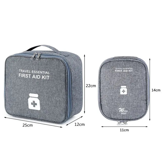 Large Capacity First Aid Kit Home Medicine Storage by Anti Spier