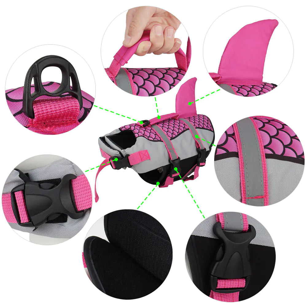 Pet Dog Life Jacket Vest by Anti Spier