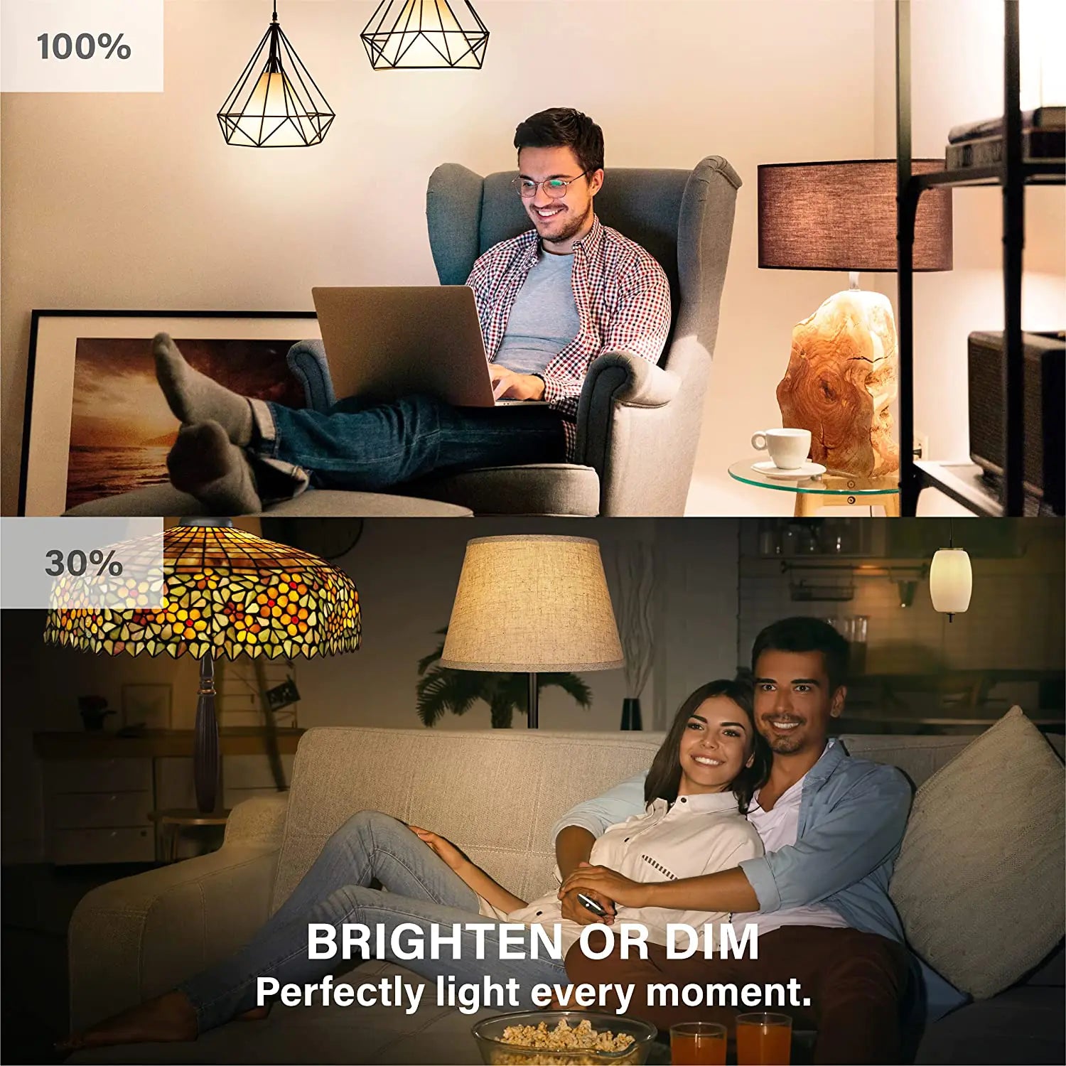 LED Smart Light Bulb, Alexa Compatible by Anti Spier