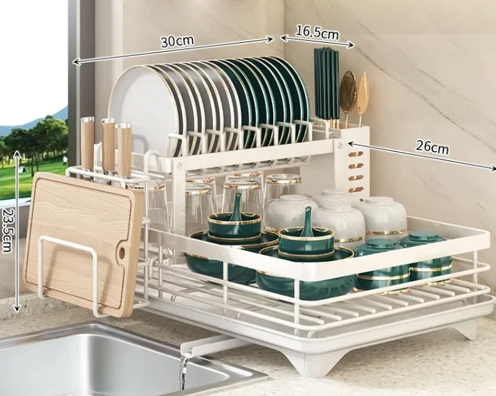 Kitchen Storage Rack Dish Storage Household by Anti Spier