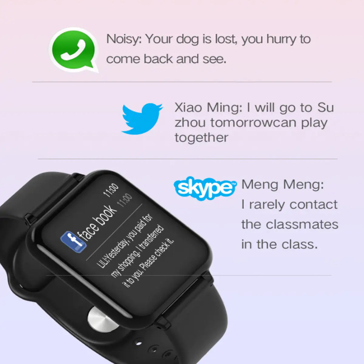 Smart Fit Total Wellness And Sports Activity Watch by Anti Spier