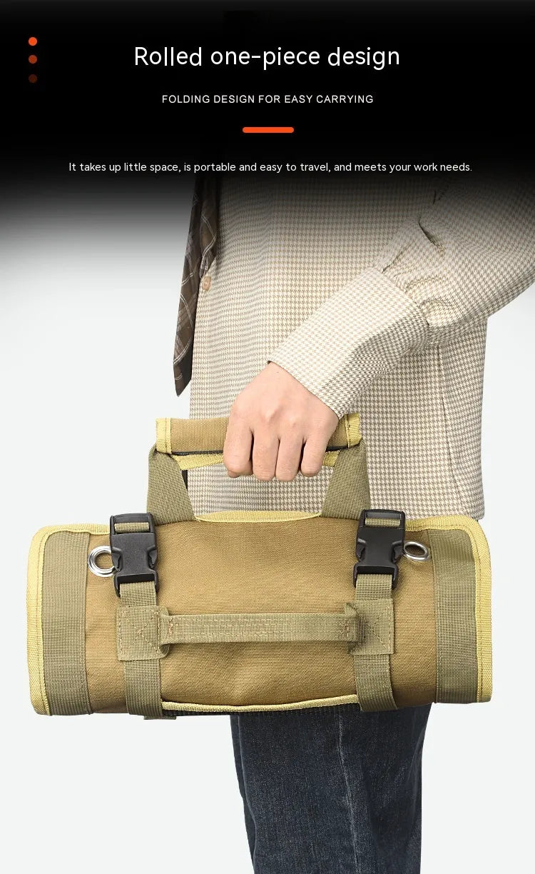 Functional Roll Up Tool Storage Bag by Anti Spier