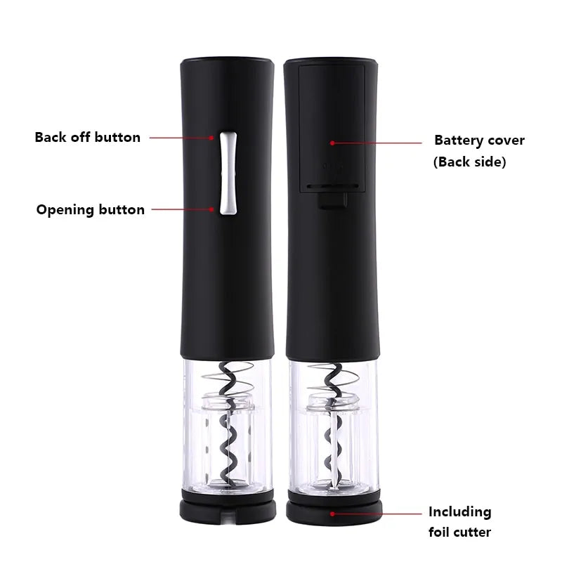 Electric Wine Opener Foil Cutter Jar Opener Kitchen Gadget by Anti Spier