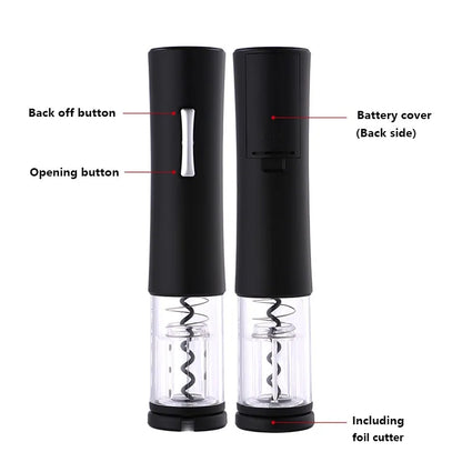 Electric Wine Opener Foil Cutter Jar Opener Kitchen Gadget by Anti Spier