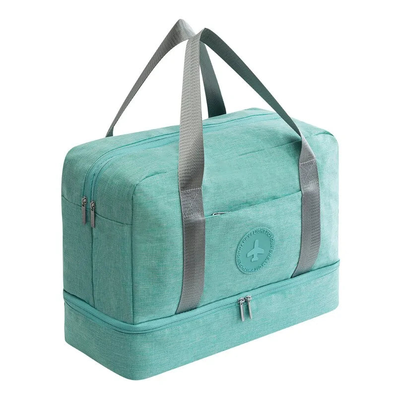 Waterproof Gym and Beach Bag with Wet/Dry Compartments by Anti Spier