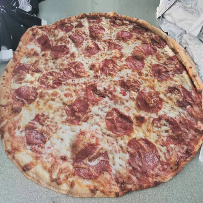 Round Pizza Blanket by Anti Spier