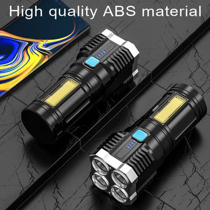 Multi-Functional Bright Flashlight by Anti Spier