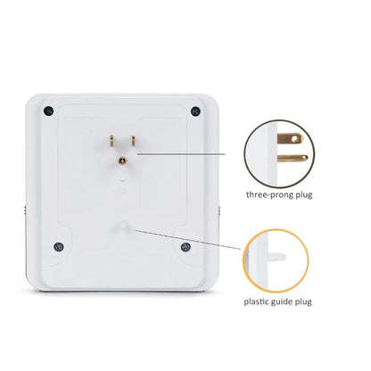 NEW! Classic Combo Wall Adapter W/3 AC Outlets W/Surge Protection And Dual USB Ports To Charge Your Gadgets by Anti Spier