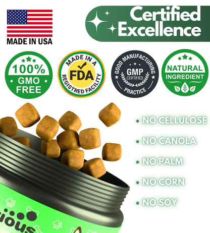 Parasites Prevention for Dogs Chewables Natural Dog Insects Control 120 Tablets by Anti Spier