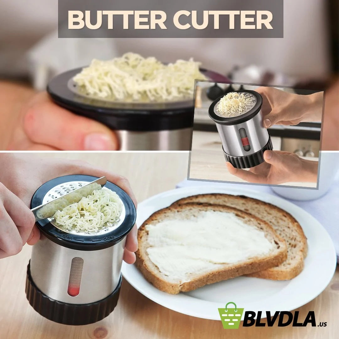 Cheese Grater Chocolate Butter Cutter by Anti Spier