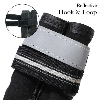 Waterproof Reflective Dog Boots by Anti Spier