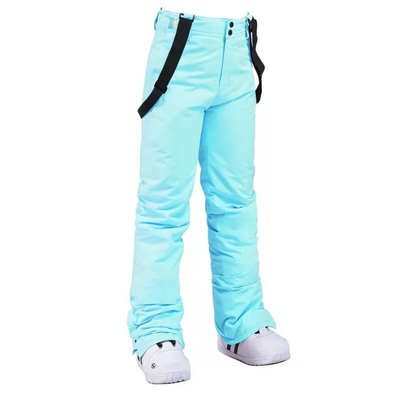 Windproof Waterproof Ski Pants with Detachable Elastic Waist by Anti Spier
