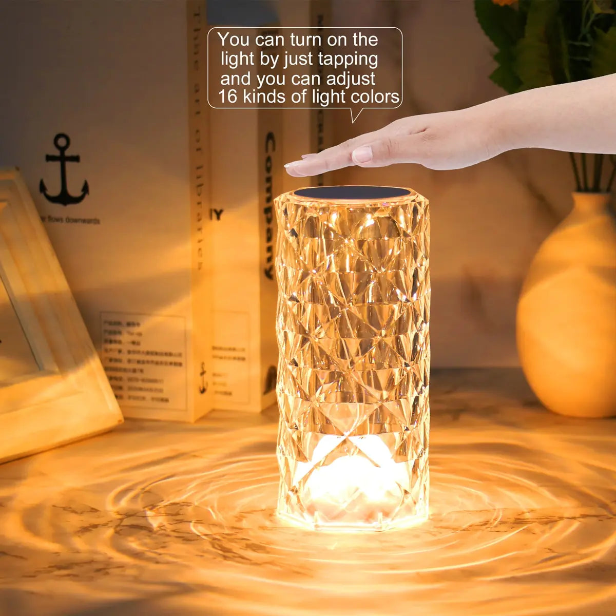 Crystal Atmosphere Table Lamp by Anti Spier