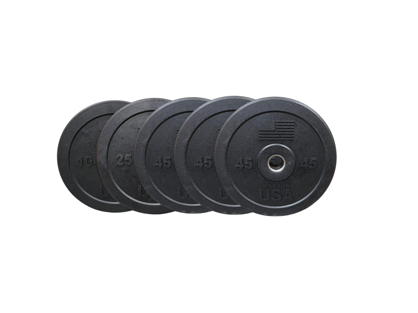 USA Bumper Plate Set by Homegrown Lifting