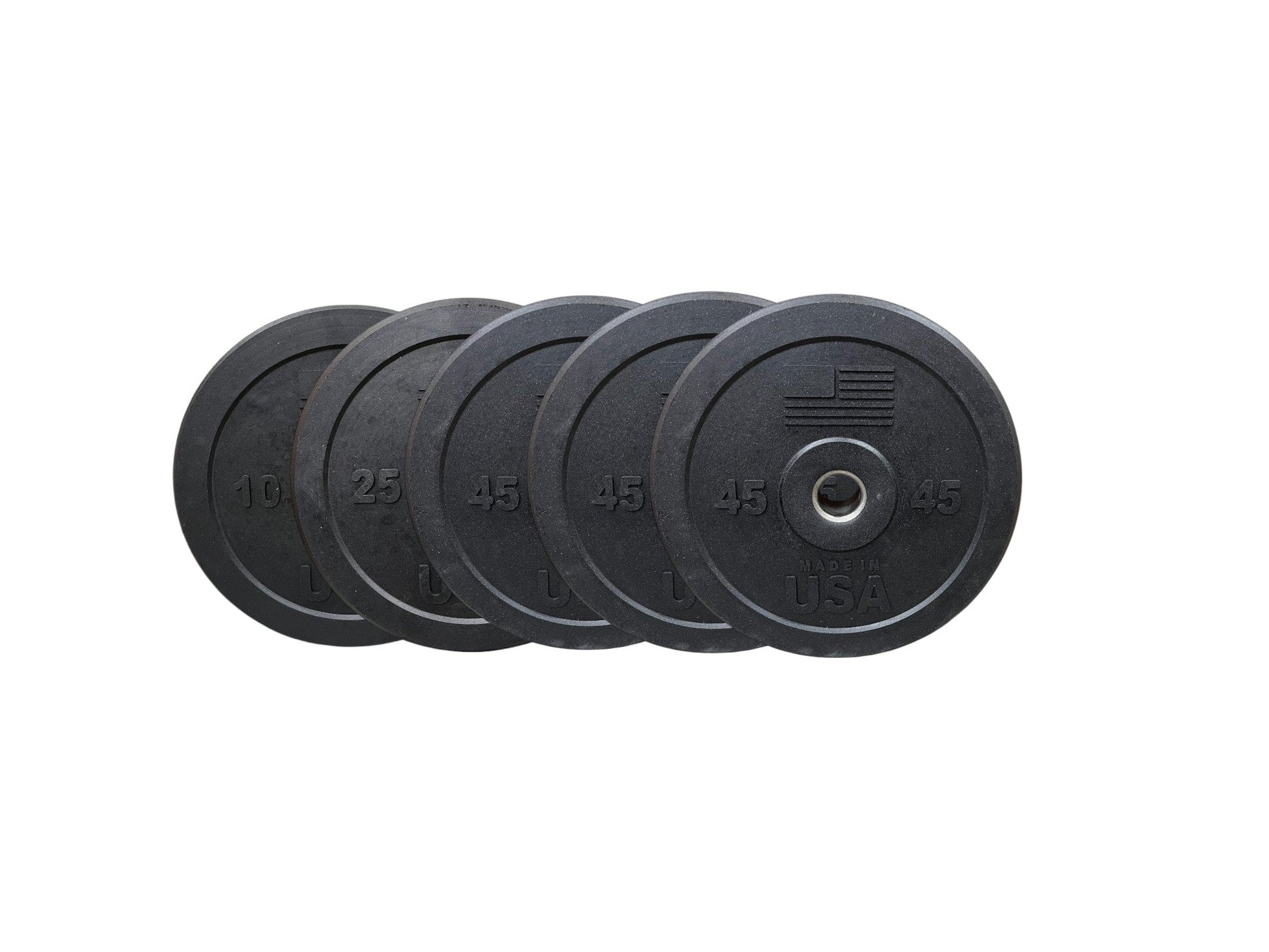 USA Bumper Plate Set by Homegrown Lifting