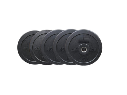 USA Bumper Plate Set by Homegrown Lifting