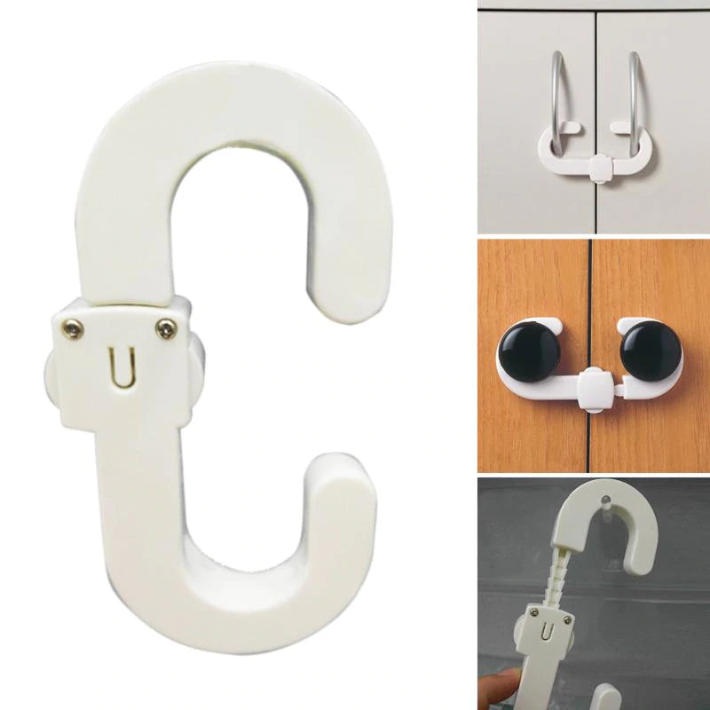Cabinet Door Safety Handle Lock by Anti Spier