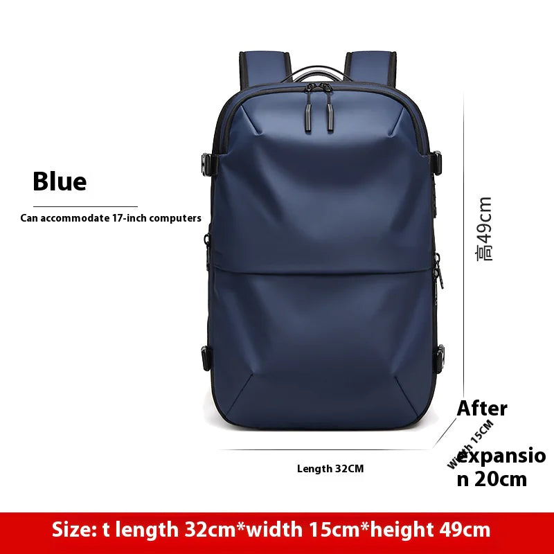 Men's Expansion Backpack Dry Wet Separation by Anti Spier