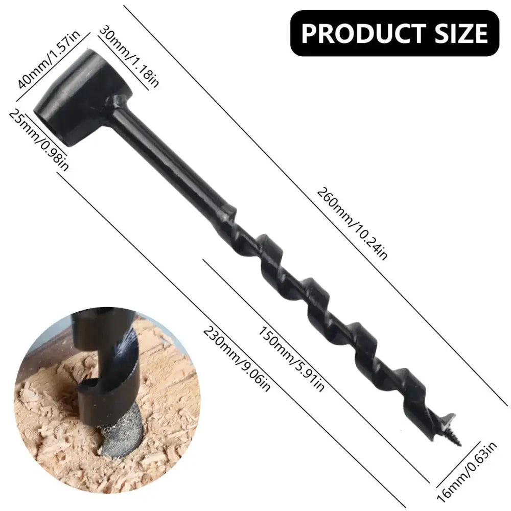 Hand Auger Wrench by Anti Spier