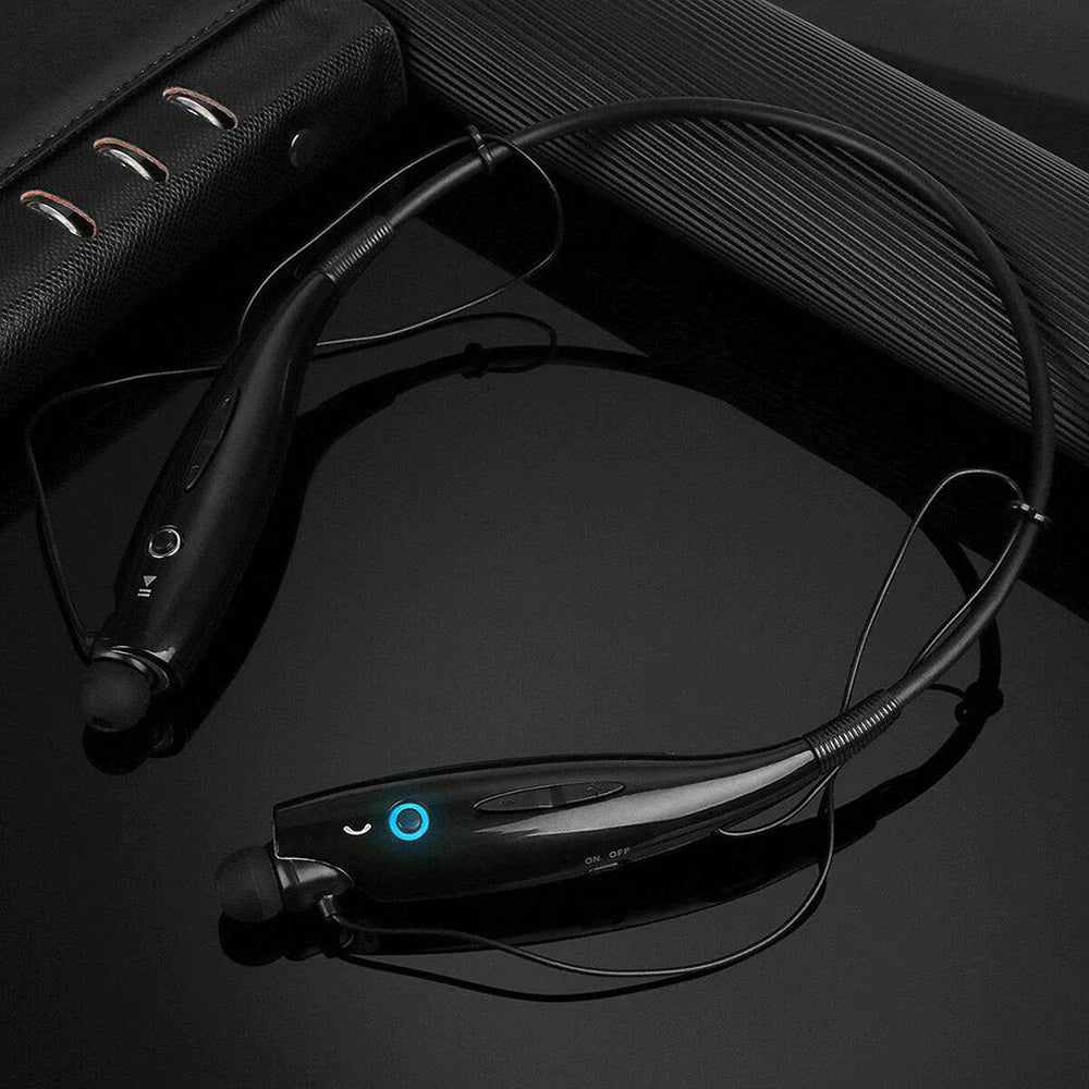 Bluetooth Neckband Wireless Headphones Mic Headset Stereo Earbuds Earphone by Anti Spier