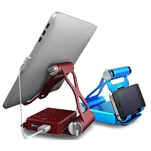 Podium Style Stand With Extended Battery Up To 200% For iPad, iPhone And Other Smart Gadgets by Anti Spier