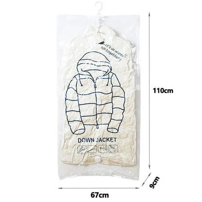 Closet Hanging Organizer Vacuum Bag by Anti Spier