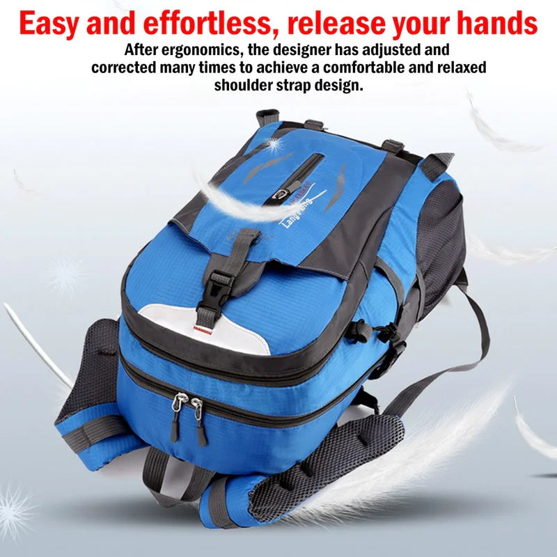 40L Men Women Travel Backpack Rucksack Camping Laptop Hiking School Book Bag USA by Anti Spier