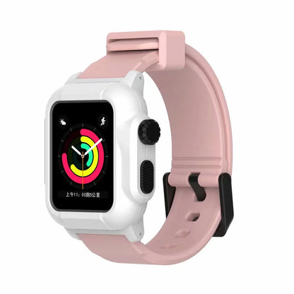 Waterproof Box Case Strap For Apple Watch by Anti Spier