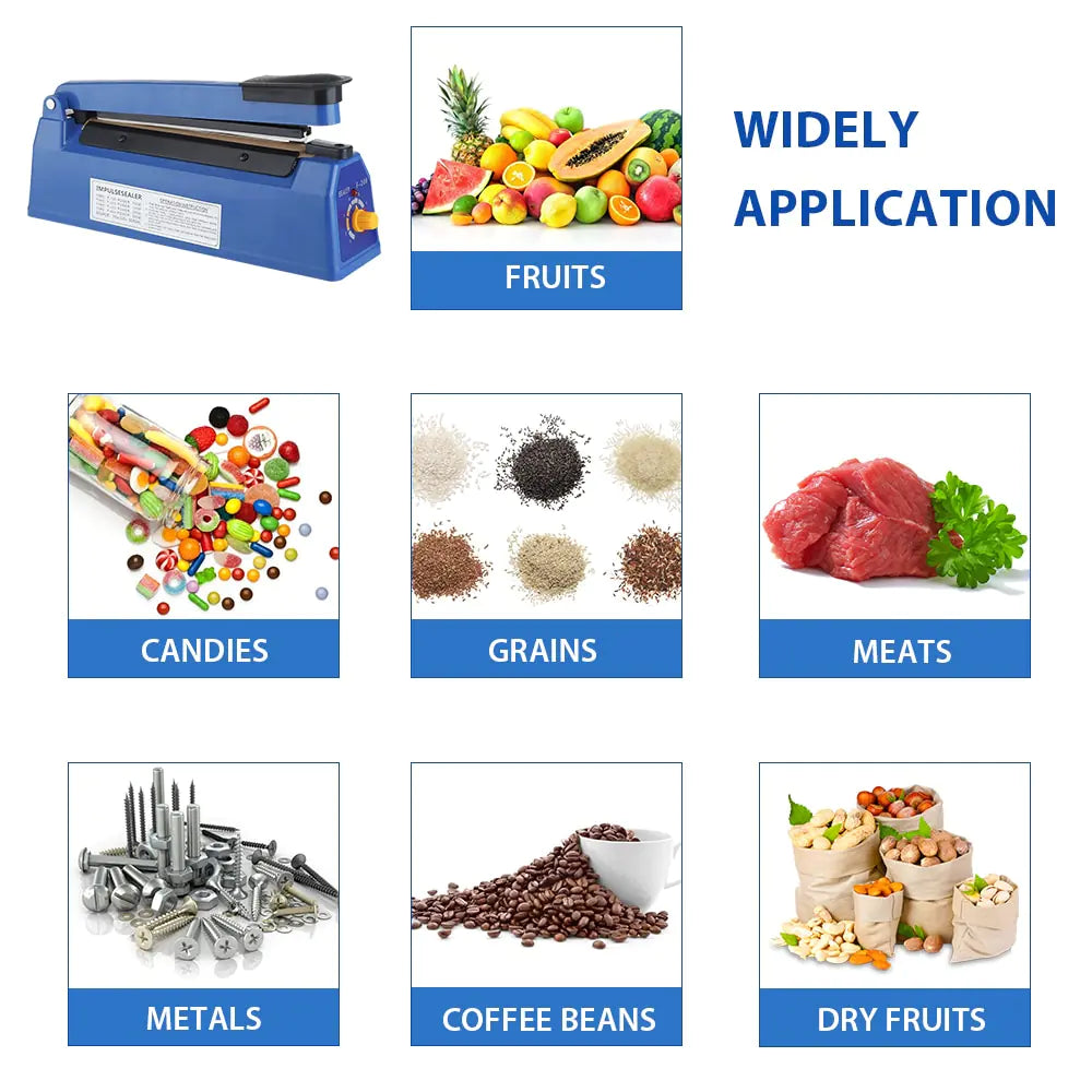 Hand Press Vacuum Food Plastic Bag Sealer by Anti Spier