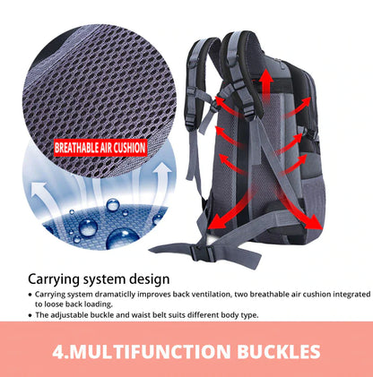 40L Men Women Travel Backpack Rucksack Camping Laptop Hiking School Book Bag USA by Anti Spier