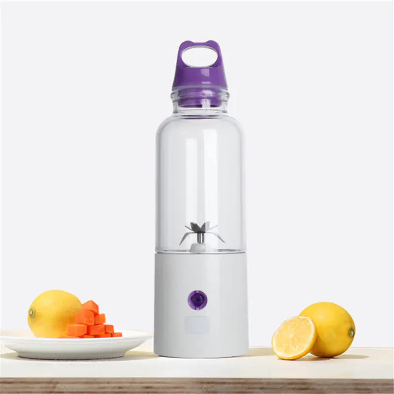 High-Power Portable Juicer Cup with Detachable Lid by Anti Spier