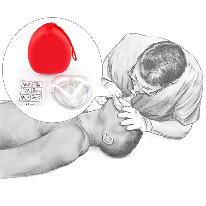 CPR One-Way Breathing Mask by Anti Spier
