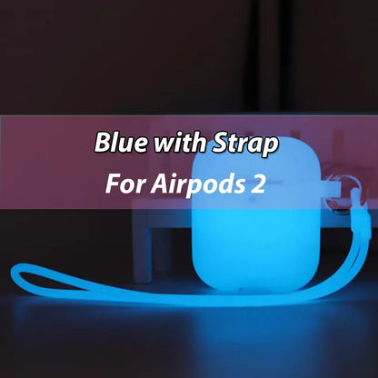 Glow-in-the-Dark Silicone Case for Apple AirPods Pro: Shockproof Protection by Anti Spier