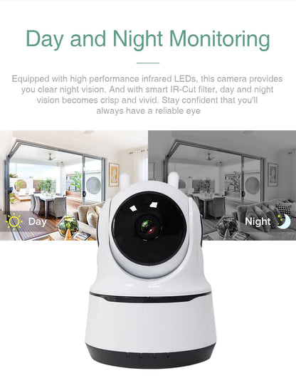 Wireless Security Camera 1080P Night Vision, Motion Detection, Activity Alert, Deterrent Alarm by Anti Spier