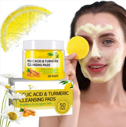 Turmeric Kojic Acid Cotton Cloth for Gentle Skin Care by Anti Spier