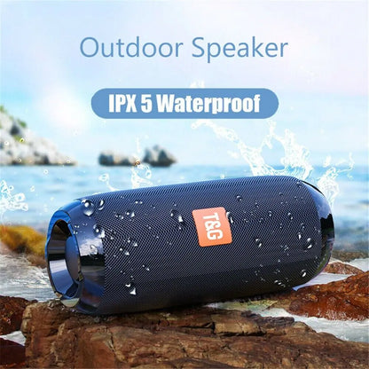 Bluetooth Speaker Wireless Waterproof Outdoor Stereo Bass USB/TF/FM Radio LOUD by Anti Spier