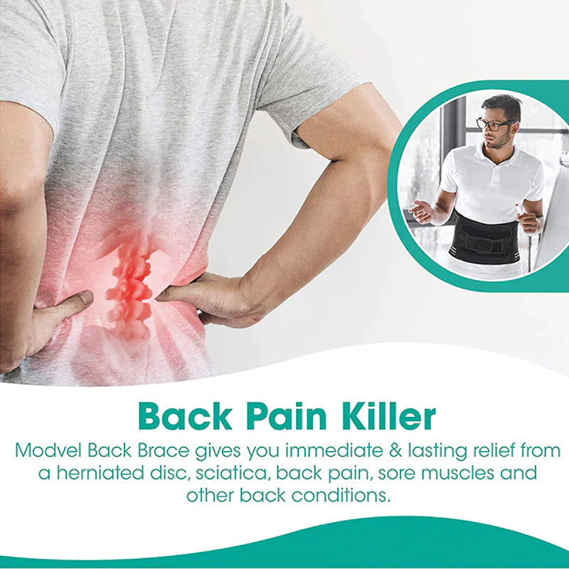 Adjustable Lower Back Brace Lumbar Support Waist Belt For Men Women Pain Relief by Anti Spier