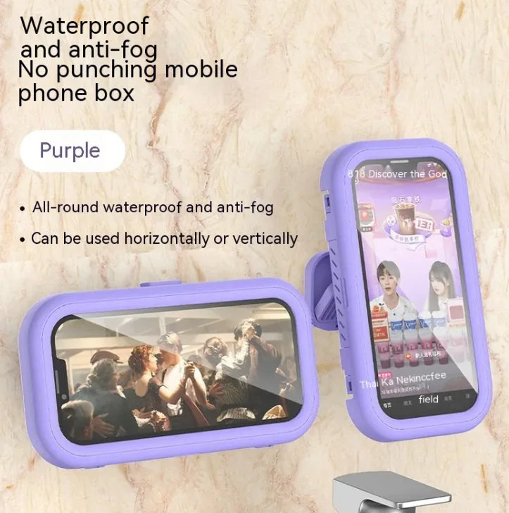 Aqua Box Rotatable Phone Holder by Anti Spier