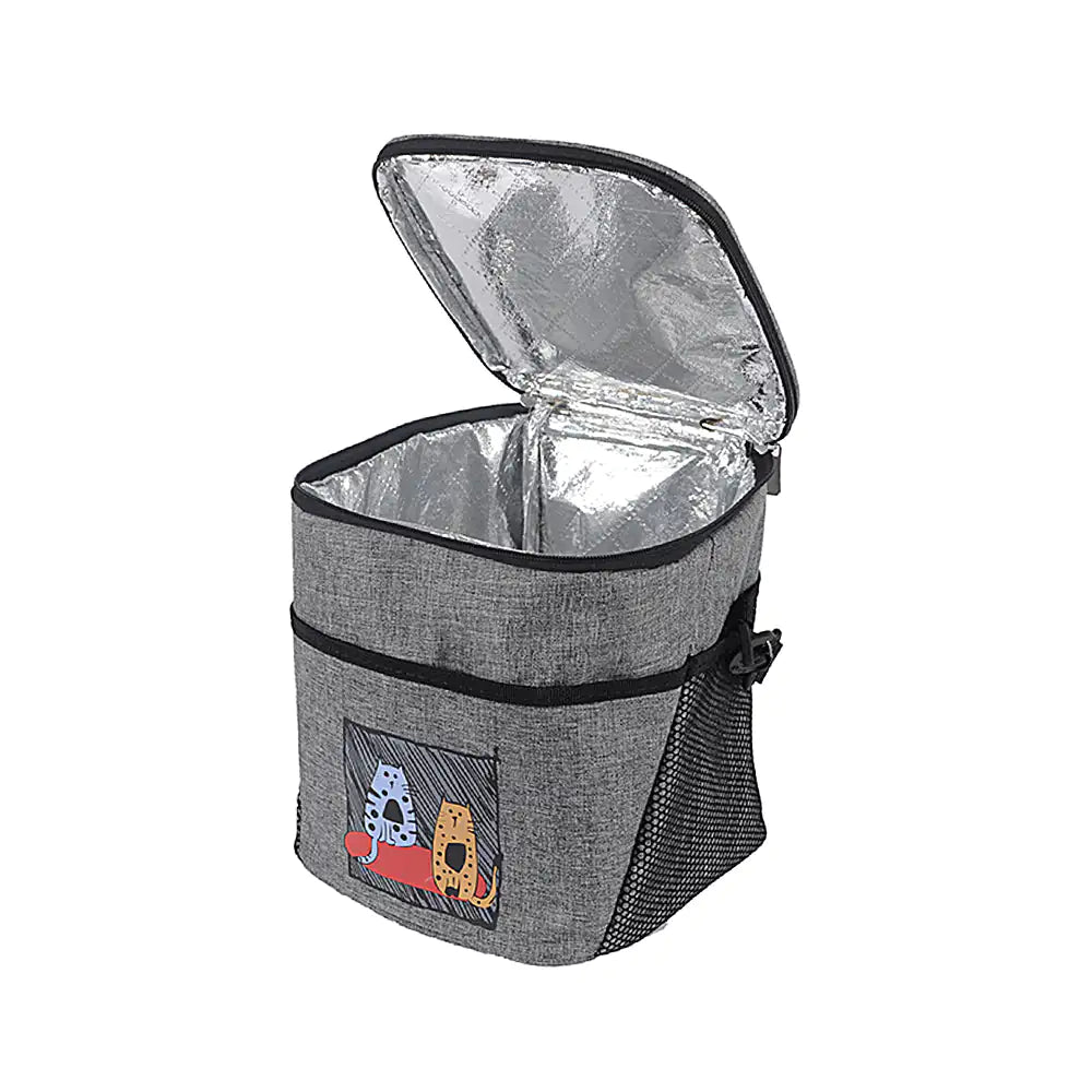 Biggdesign Cats Insulated Lunch Bag, Gray by Anti Spier