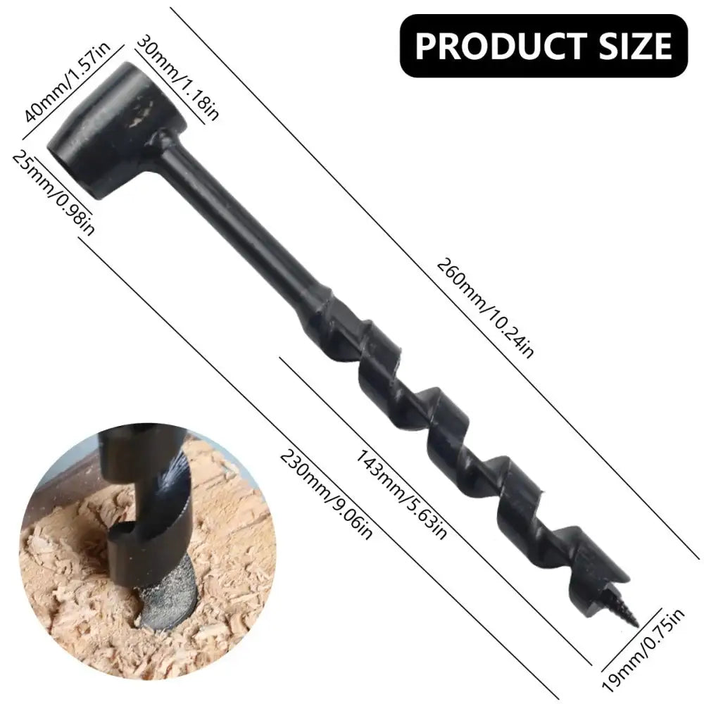 Hand Auger Wrench by Anti Spier