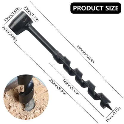 Hand Auger Wrench by Anti Spier