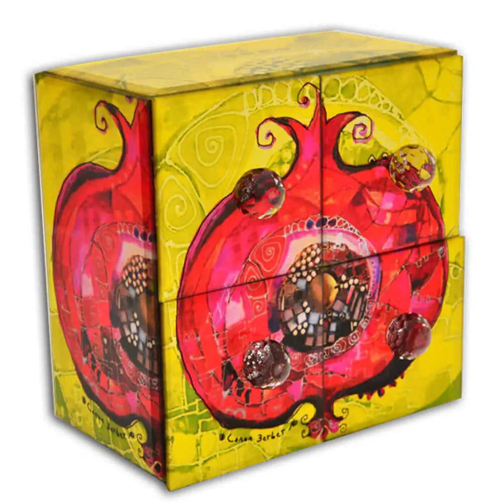 Biggdesign Glass Jewelry Box with 4 Drawers by Anti Spier